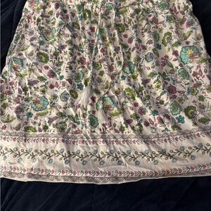 J. Jill Floral Mini Skirt - Multicolor